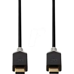 N CCBW64700AT10 - USB 5 Gb/s Kabel, Stecker Typ C > Stecker Typ C, 1 m, Anthrazit