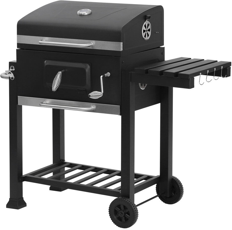 Dakota Fields Aanijah 113cm W Charcoal Grill Black 42.5cm W