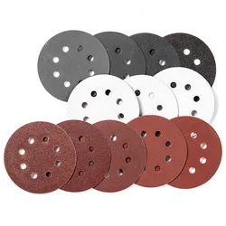 KRAFT WERKZEUGE Schleifpapier, Ø je ca. 125 mm - 30tlg.