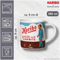 Ritzenhoff & Breker Haribo Becher Retro, Trinkgläser, Mehrfarbig