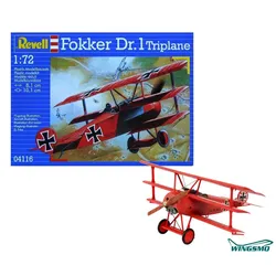 Revell Flugzeuge Fokker Dr. 1 Triplane 1:72 04116