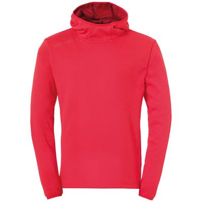 Kapuzenpullover UHLSPORT "Kapuzenpullover ESSENTIAL", Herren, Gr. XXL, rot, Obermaterial: 62% Polyester Pol. recyc.. 38% Baumwolle CO(Bio)., Pullover Kapuzenpullover