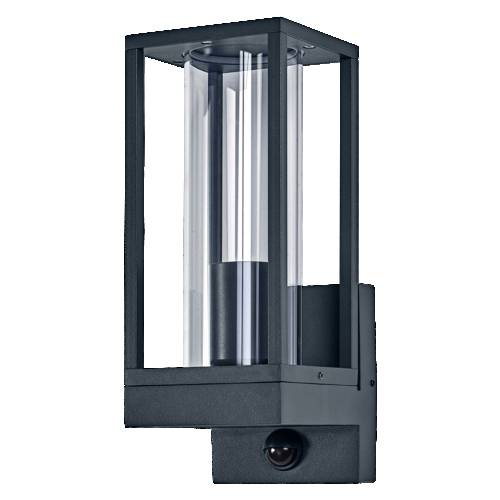 OSRAM ENDURA Classic Frame Wall Sensor E27 IP54 Dark Grey 4099854415654 Außendeckenleuchte mit Bewegungsmelder LED E27 Dunkelgrau