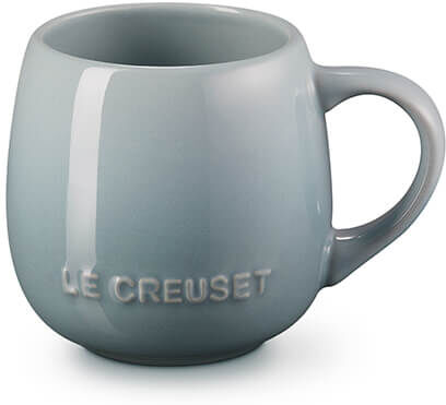 Le Creuset Sea Salt Stoneware Coupe Collection Sphere Mug