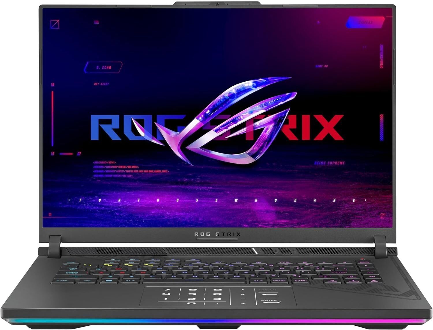 Asus ROG Strix G614JVR 16" Gaming Laptop – i9-14900HX, RTX 4060, 16GB RAM, 1TB SSD, 165Hz WUXGA, Windows 11, Used - Like New