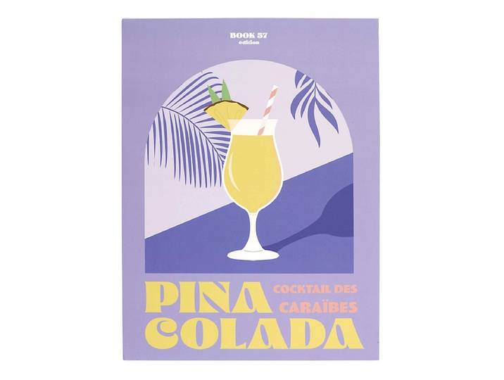 Poster DOLCE VITA 1 Stück papier mehrfarbig 50x70x0.015cm