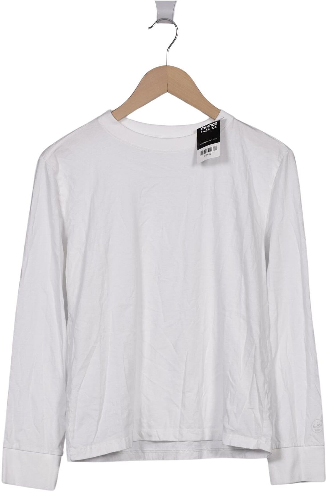 Allbirds Damen Langarmshirt, Weiß, Gr. M, Baumwolle - Second Hand