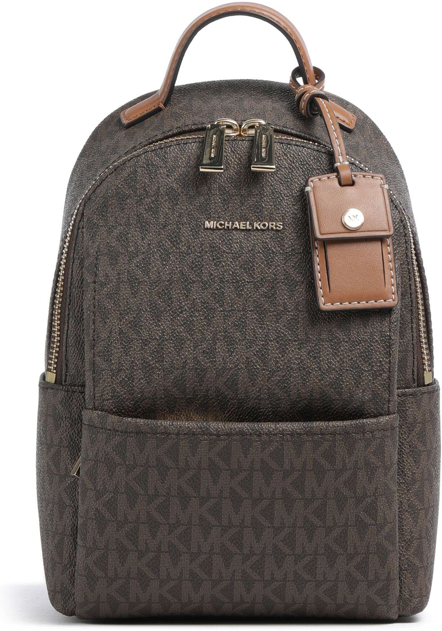 Michael Kors Sable XS Rucksack aus Leder, braun