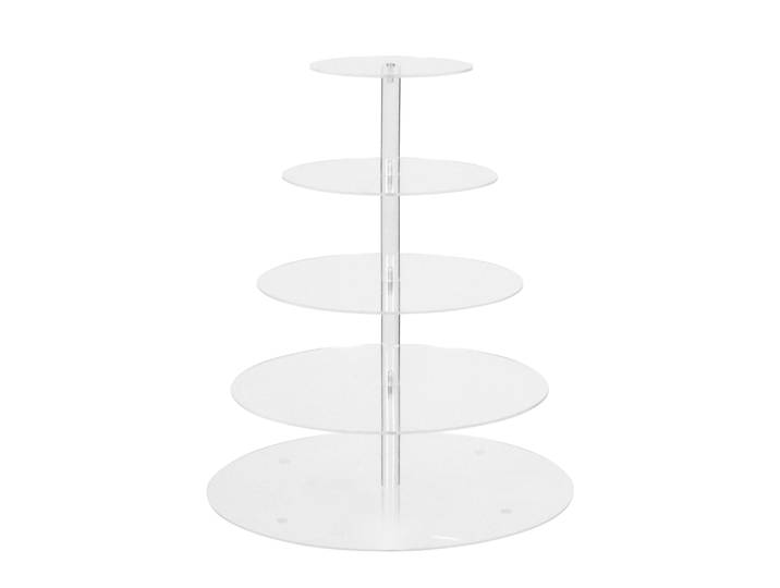 Etagere Acrylglas 5-stöckig