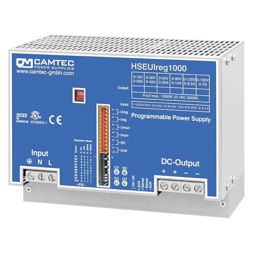 Camtec HSEUIreg10001.30T Labornetzgerät, einstellbar 0 - 30 V/DC 0 - 42 A 1008 (304.1085.002CA)