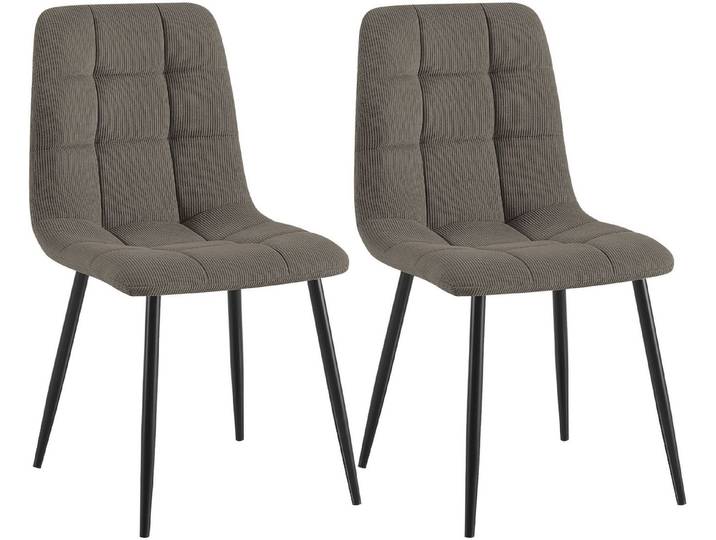 CLP Esszimmerstuhl Tilde (2er Set), mit Rückenlehnen, bis 150 kg
