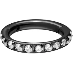 Titan Segmentring Clicker EINGEFASSTE KRISTALLE