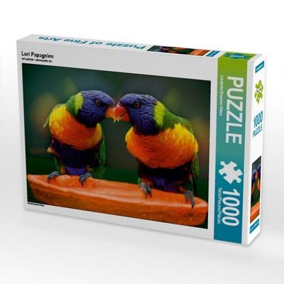 CALVENDO Puzzle Lori Papageien | 1000 Teile Lege-Größe 64x48cm Foto-Puzzle für glückliche Stunden