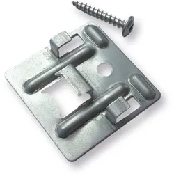 COBRA FASTENER Symphony Clip, Edelstahl 100 Stk. inkl. Holzschrauben & Bit