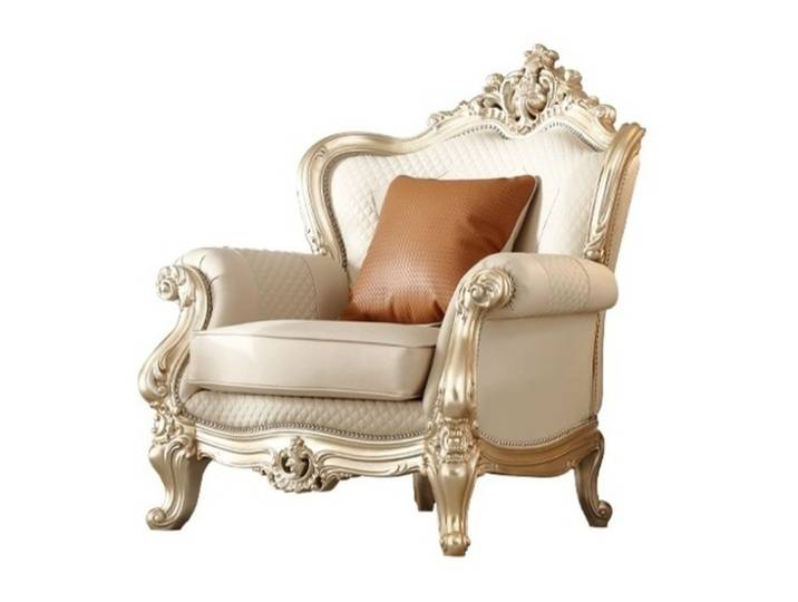 JVmoebel Sessel Beiger Sessel Wohnzimmer Klassischer Polstermöbel (1-St), Made in Europa