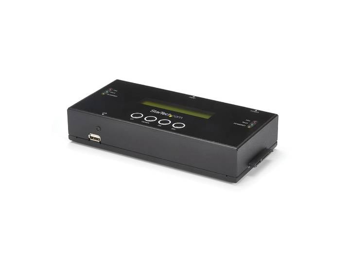 StarTech.com Duplicateur et Effaceur de Disques Durs Autonome 1:1, Cloneur/Copieur de Disques Durs SAS et SATA, Duplicateur et Nettoyeur de Disques Du