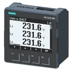 Siemens Dig Industr. SENTRON Power Monitoring PAC3220 MID 7KM3220-2BA01-1JA0