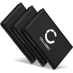 Cellonic Akku für NEC ML440, Snom M65, Telekom Sinus A806, Toshiba IP4100, Gx77, Telefon Zubehör