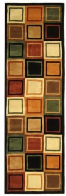 SAFAVIEH Handmade Rodeo Drive Maggy Mid-Century Modern Abstract Wool Rug