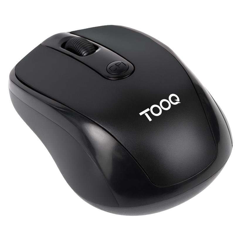 Tooq Technology Tooq TQMW-1103-B Kabellose Maus (Schwarz) (Kabellos) (TQMW-1103-B)