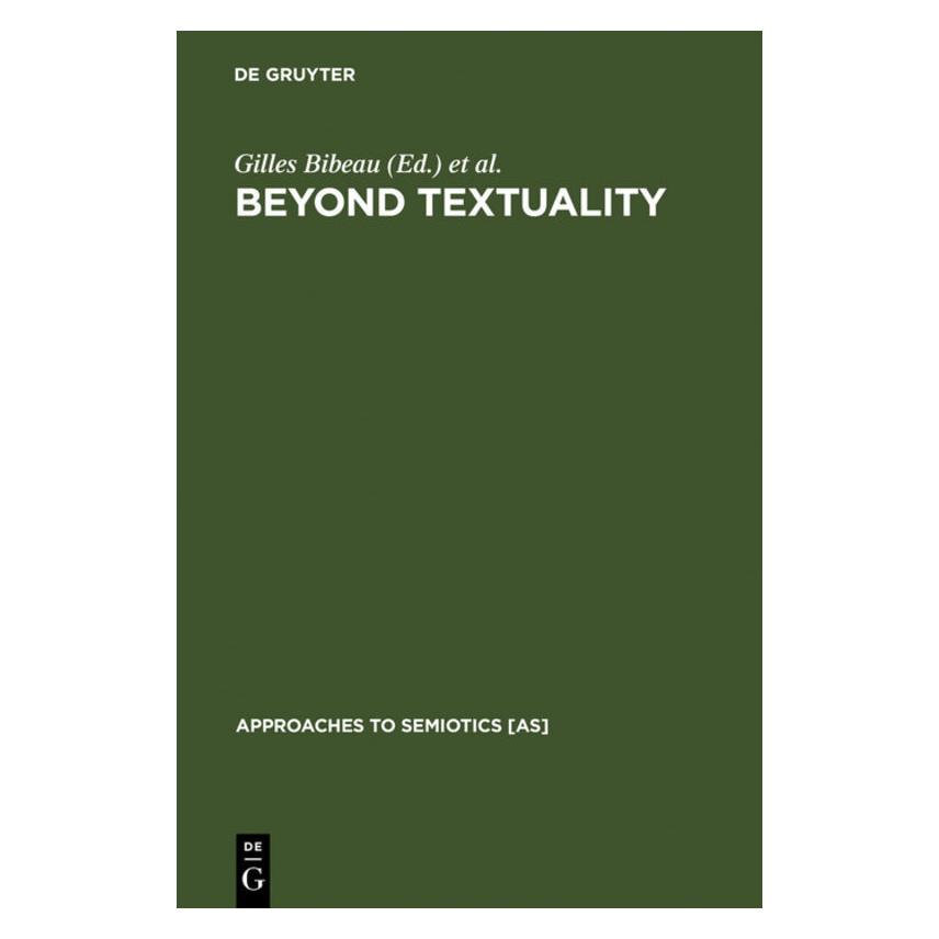 De Gruyter Beyond Textuality (Englisch, Hardcover) (67765712)
