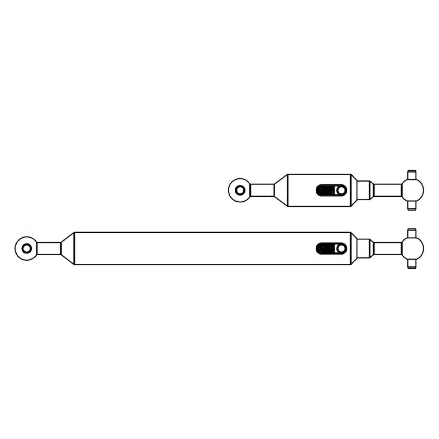 Carson 1:14 Antriebswellen-Set (2) 6x4 Ausgl. (500907636)