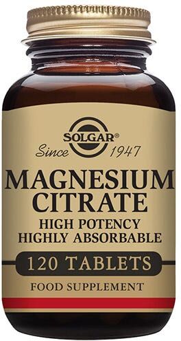SOLGAR Citrato De Magnesio 120Ud