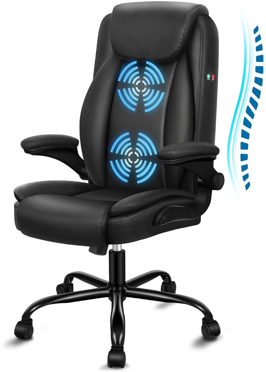 ALFORDSON Ergonomische bureaustoel, kantoordraaistoel en directiestoel met 360 graden draaifunctie