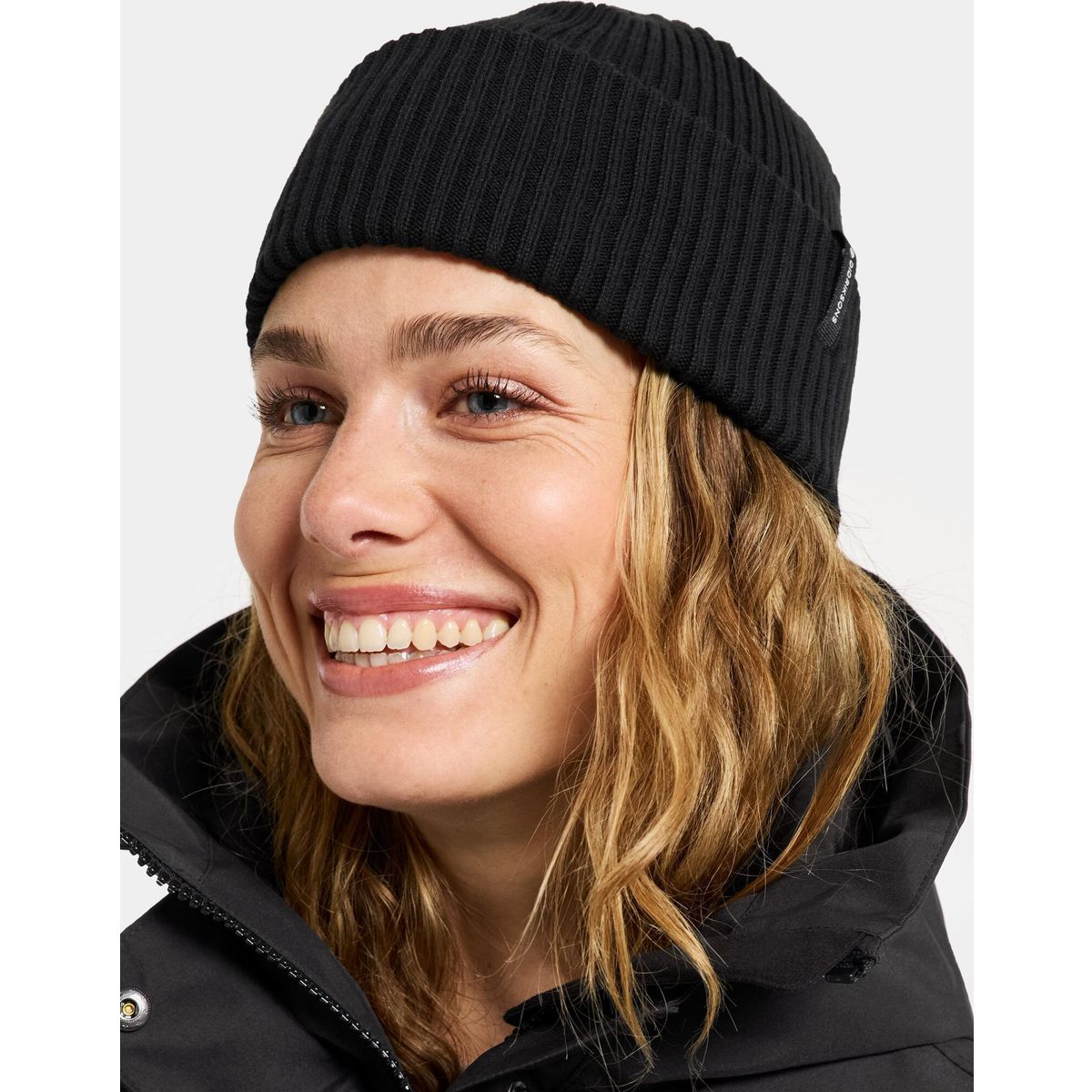 Didriksons Delmar Beanie black (060) One Size 505758060000