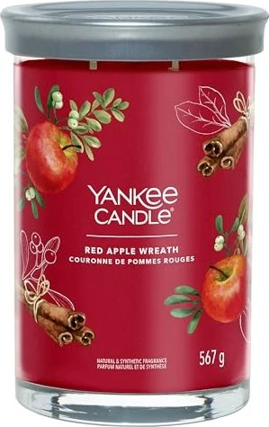 YANKEE CANDLE Signature 2 Dochte Red Apple Wreath 567 g