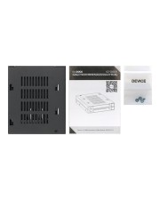 Icy Dock flexiDOCK Gehäuse für Speicherlaufwerke 2.5" 6,4 cm Schwarz (MB522SP-B)