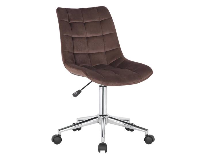 Chaise de bureau Medford velours