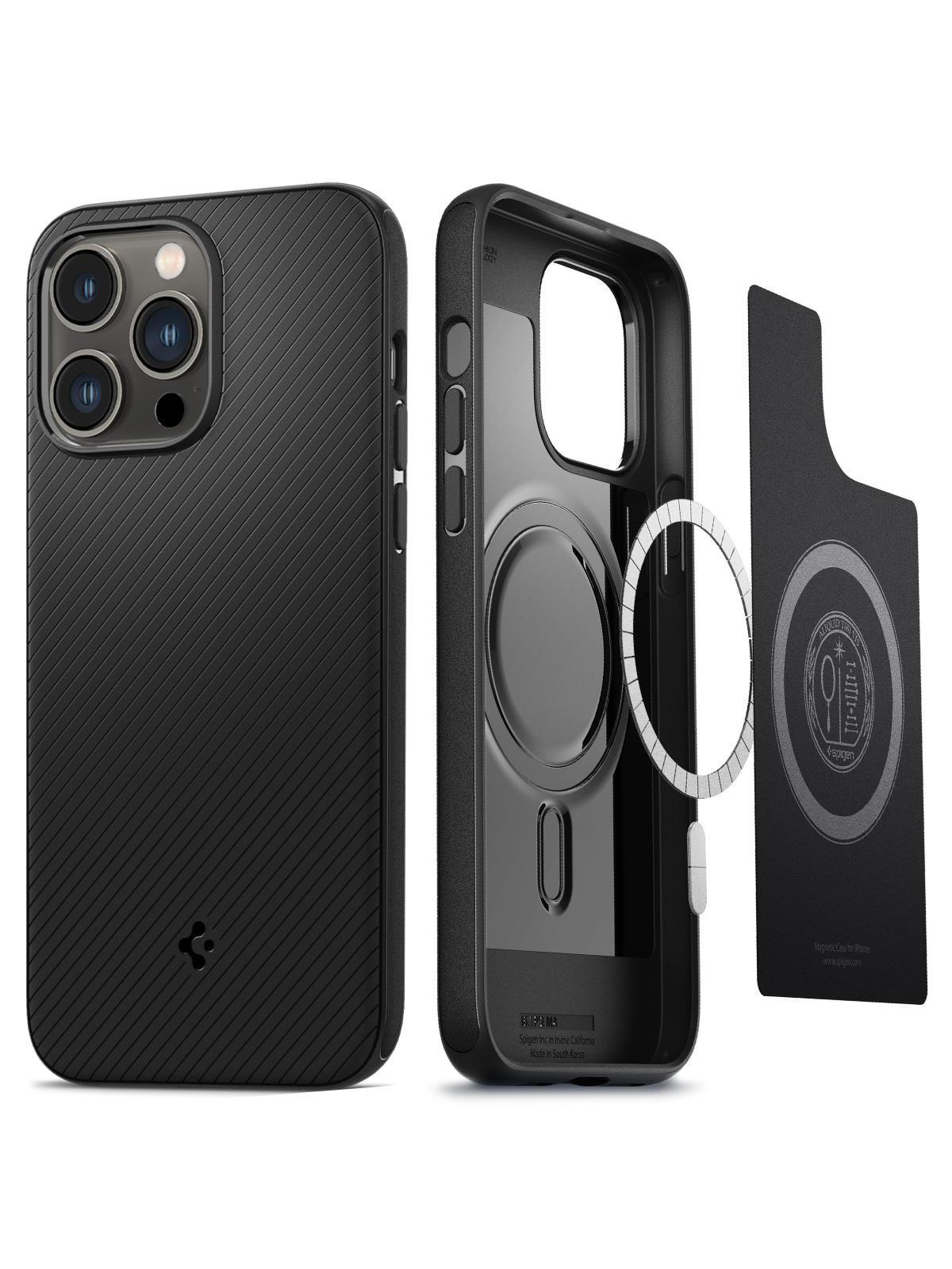 Spigen Mag Armor MagSafe - matte black - iPhone 14 Pro