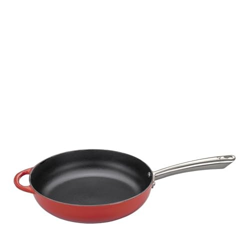 Küchenprofi braadpan, rood, 28 cm