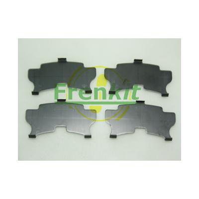 FRENKIT Anti-Quietsch-Folie, Bremsbelag (Rückenplatte) 940022 Hinterachse für MAZDA