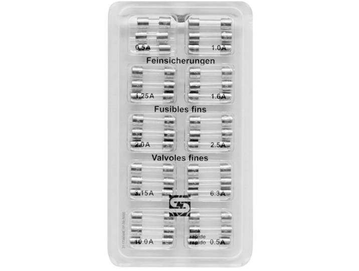 Sicherung Elektrokleinteil Transparent/Silber Kunststoff