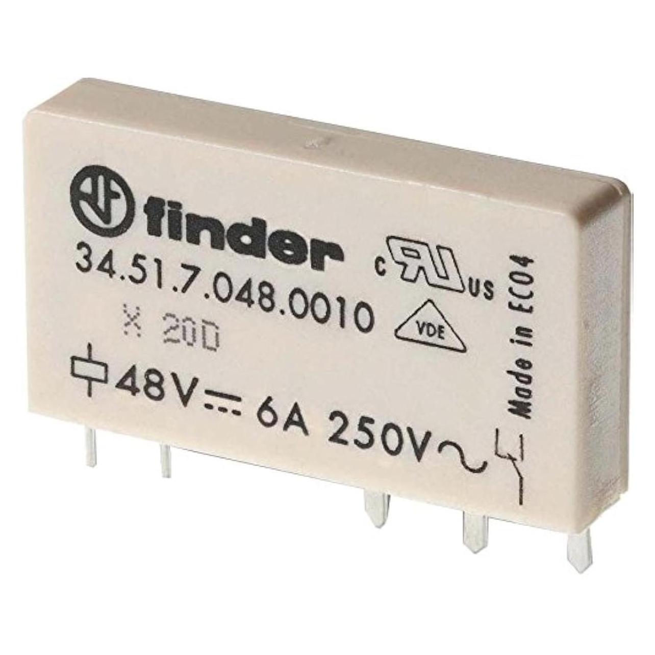 Finder Steck-/Printrelais 5VDC 6A Serie 34 (34.51.7.005.0010)