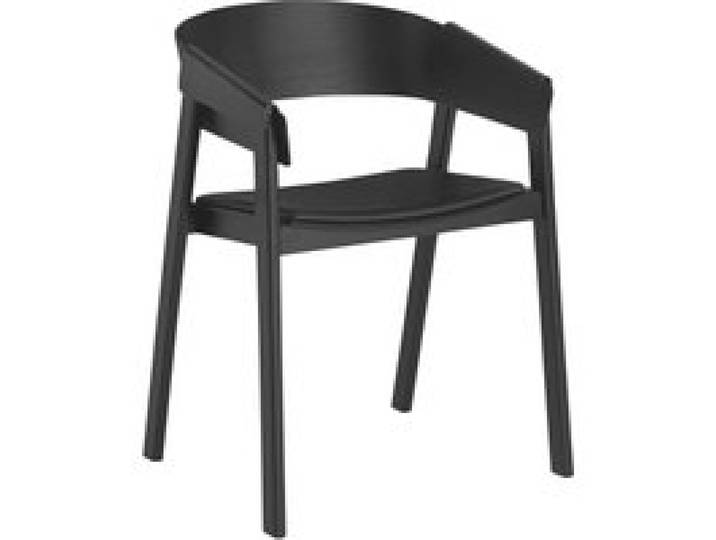 Muuto - Cover Stuhl mit Lederpolster