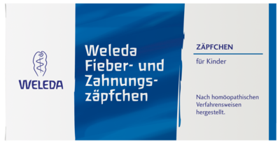 WELEDA AG WELEDA Fieber- und Zahnungszäpfchen 10 St 02565203