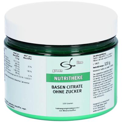 Basen Citrate N ohne Zucker Pulver 320 g