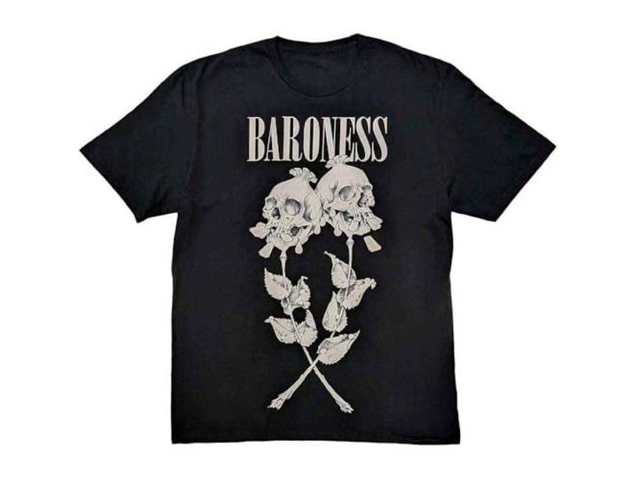 Baroness Razor Bloom Band Logo T Shirt XL