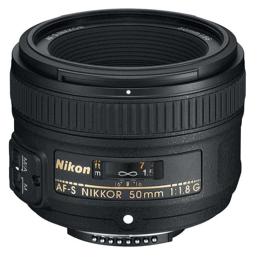 Nikon 50mm 1:1.8G MF Lens (Nikon F) (311065)