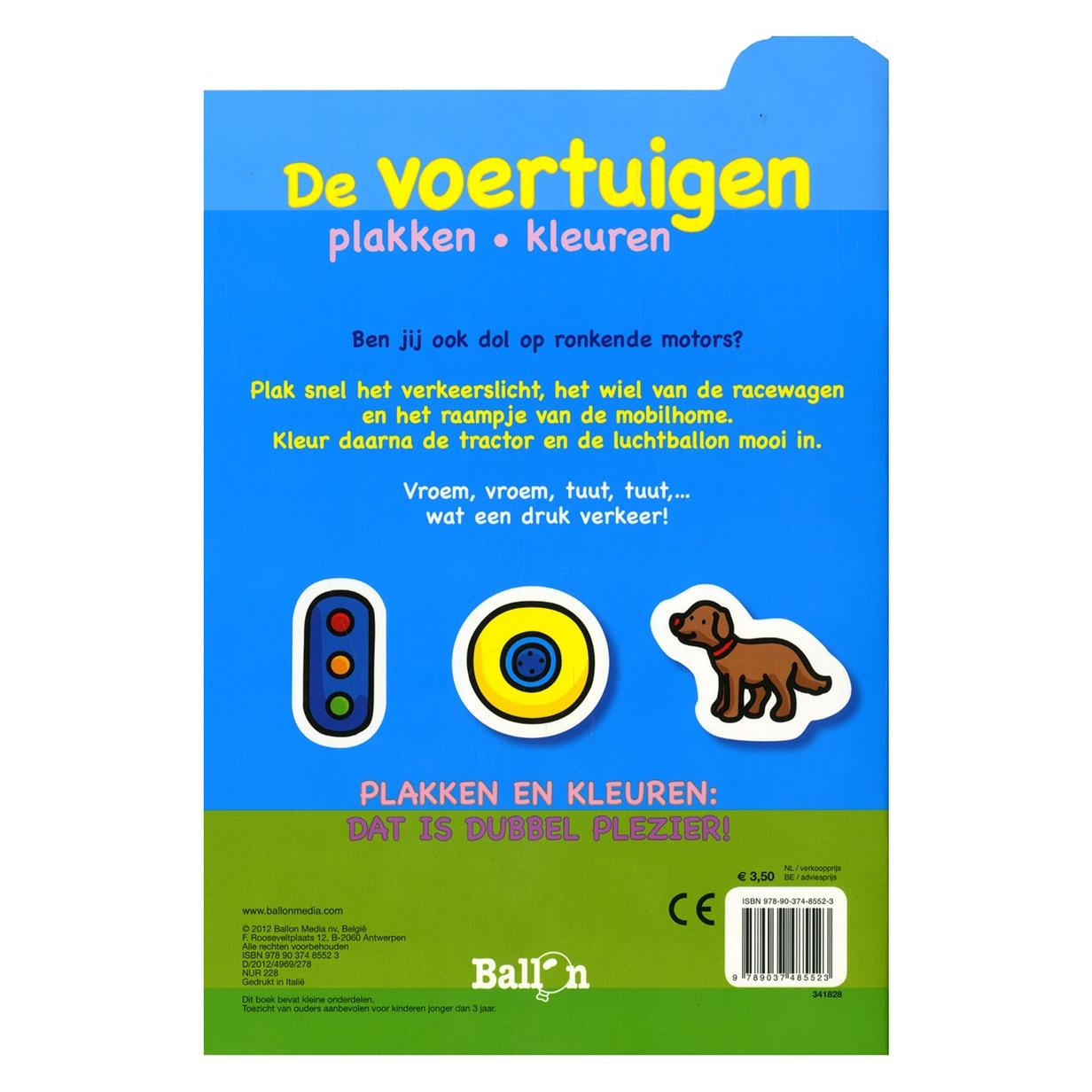 Standaard Kleister und Farbe - Die Fahrzeuge, 2-4 Jahre (42094006)