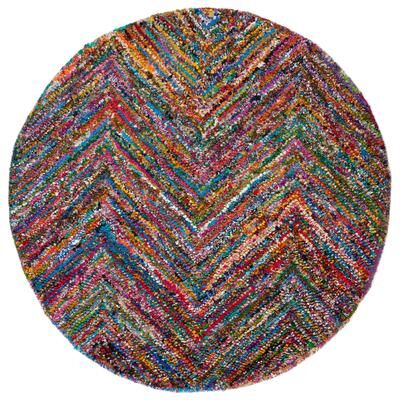 SAFAVIEH Handmade Nantucket Eftichia Contemporary Cotton Rug