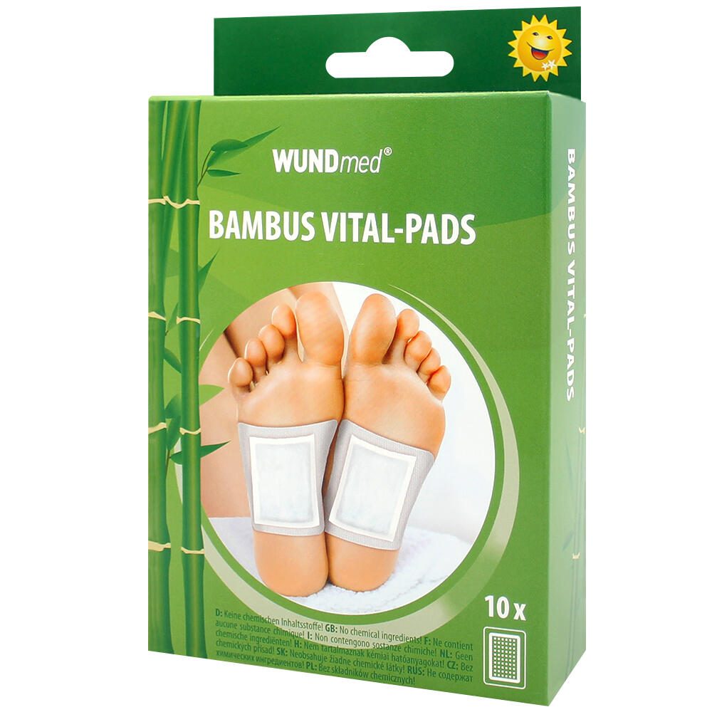 WUNDmed® Bambuspflaster Vital-Pads weiß 10 Pads 02-129