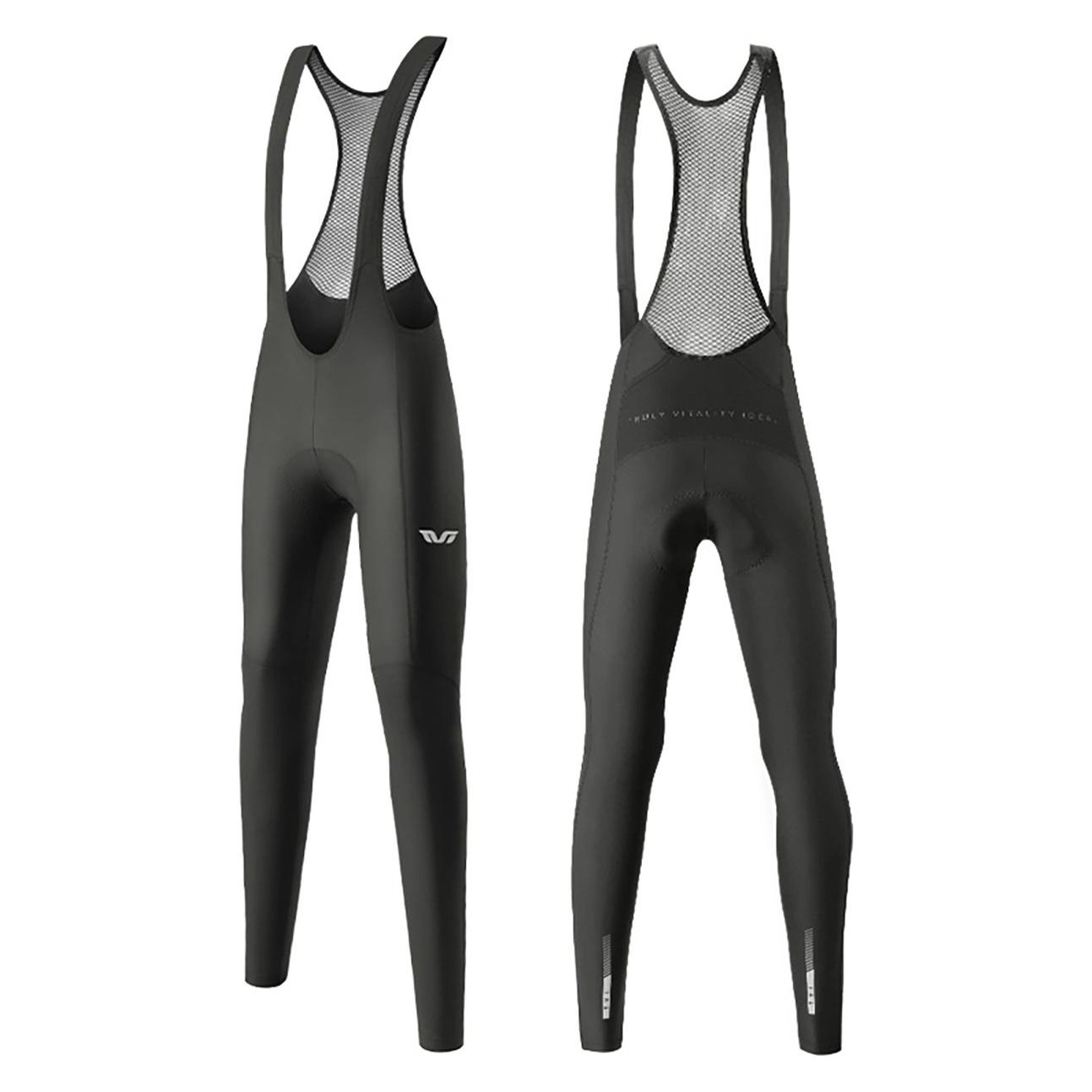 Rockbros YDCK005 TVI Damen-Radhose mit Trägern und Polsterung, Grösse M, Schwarz (M) (5907769393730)