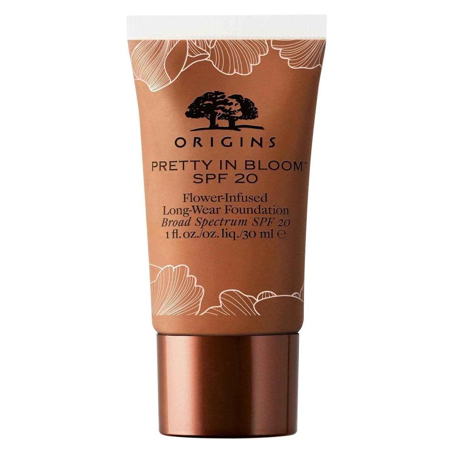 Origins Pretty in Bloom Spf 20 700 Very Deep Neutral Long Wear Foundation 30ml (Very Deep Neutral) (77385171030)