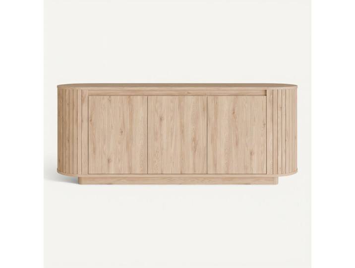 Buffet 3 portes LOME Imitation chêne