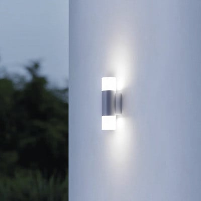 Steinel buitenlamp L 910 antraciet LED wandlamp met op- en neerlicht zonder sensor