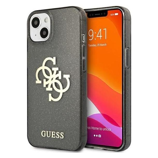 Guess Glitter (Apple iPhone 13 mini) (GUHCP13SPCUGL4GBK)